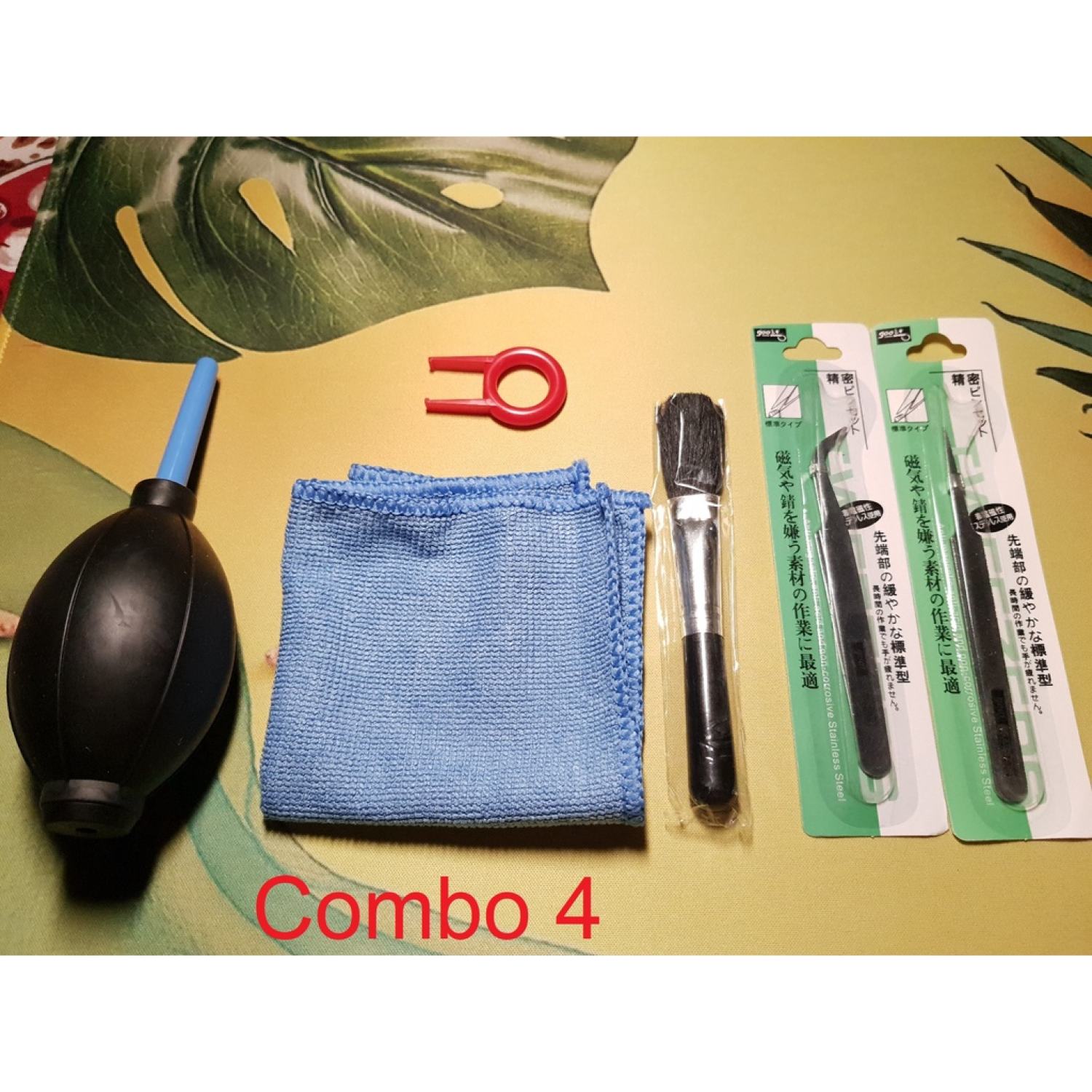 Bộ dụng cụ kèm keypuller ɡel vệ sinh bàn phím cơ