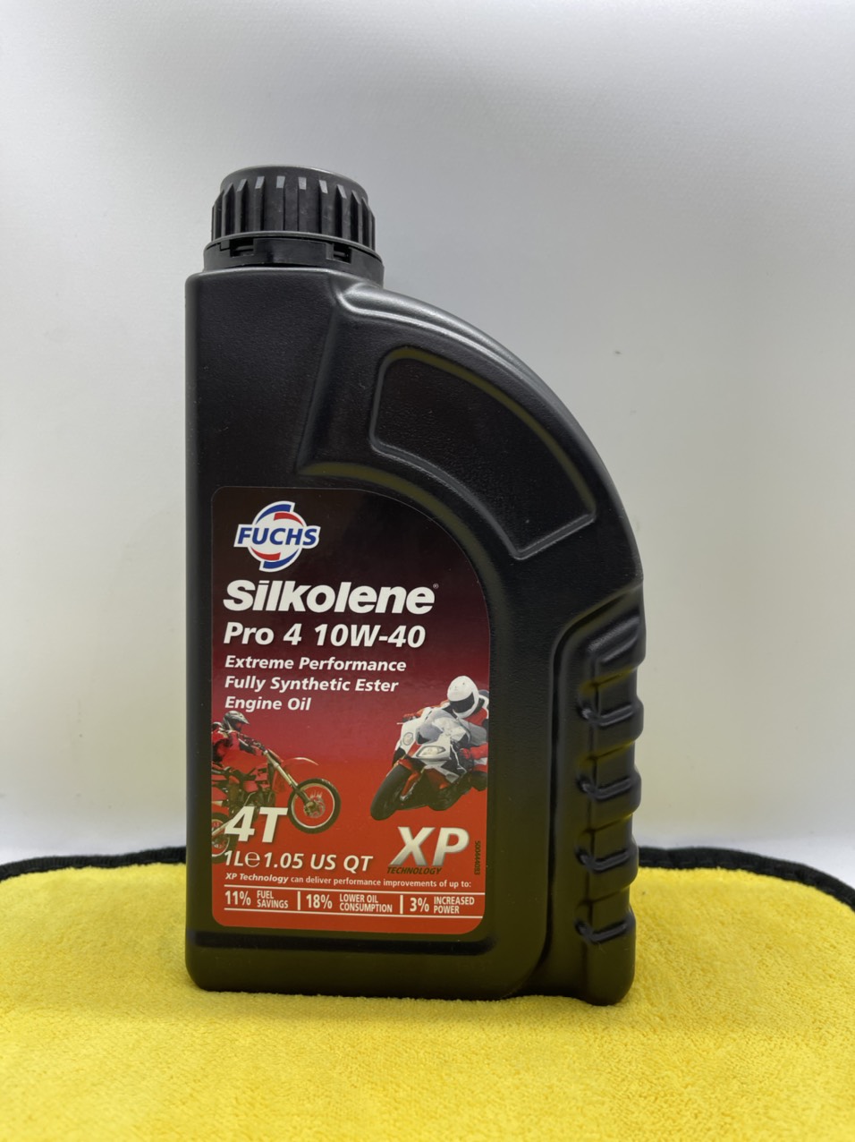 Nhớt xe máy fuchs silkolene pro 4 10w40 xp