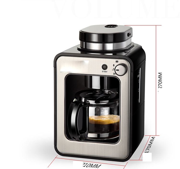 Máy Pha Cà Phê Tự Động Gotech- Máy Xay Hạt Và Pha Cà Phê Espresso