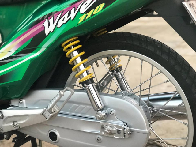 Phuộc sau xe Wave Alpha hiệu KAIFA - PHỤ TÙNG 153