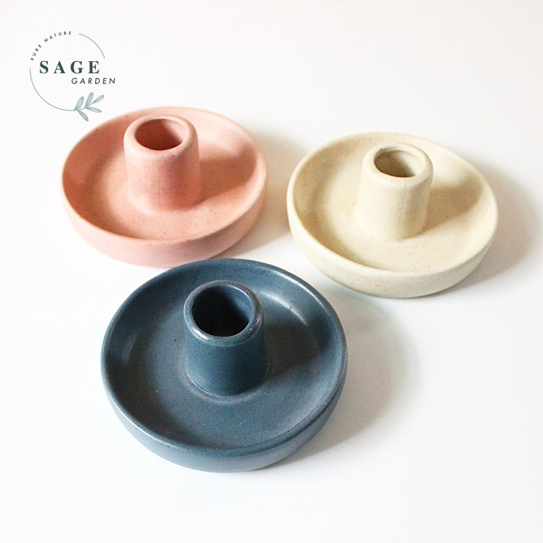 Palo Santo Ceramic Holder (Must Have)_Sage Garden