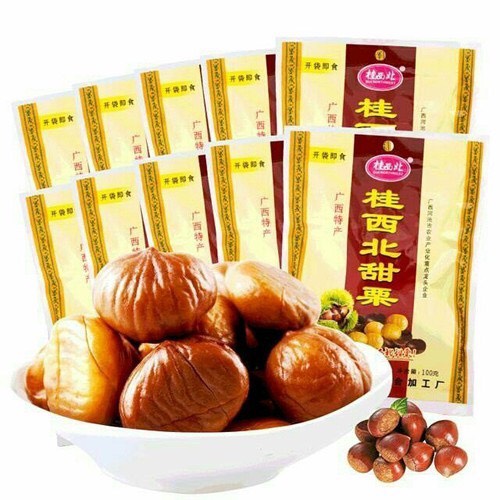 Hạt dẻ mật ong Trùng Khánh 21k/ 1 gói 100g
