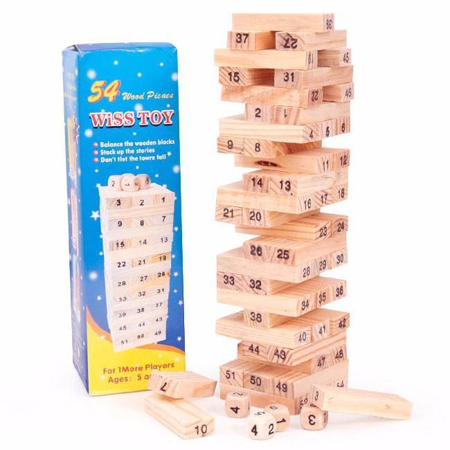 [HCM]TRÒ CHƠI RÚT GỖ LỚN WOOD TOY
