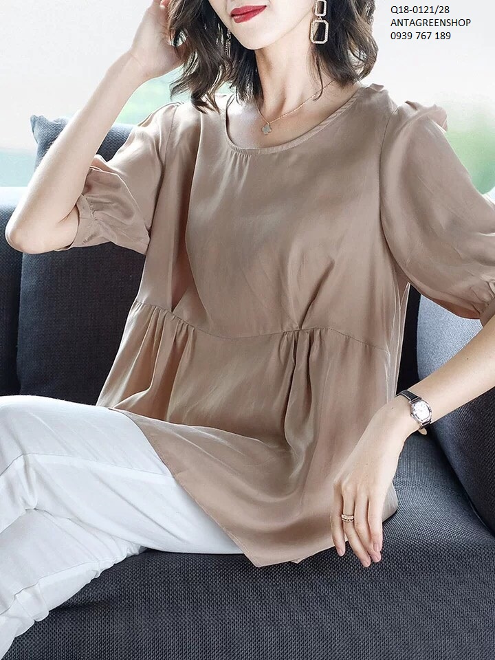 áo kiểu dáng babydoll (thời trang anitagreen) Q18-0121