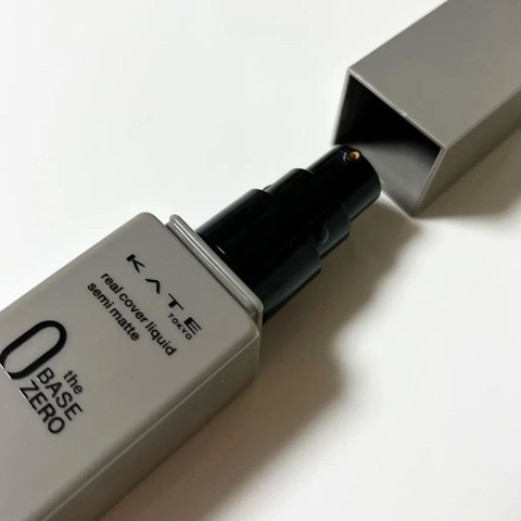 Kem Nền Kiểm Soát Dầu Kate Real Cover Liquid - Semi Matte