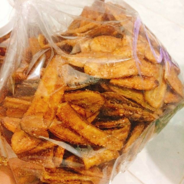 [1kg] chuối mè sấy giòn loại ngon