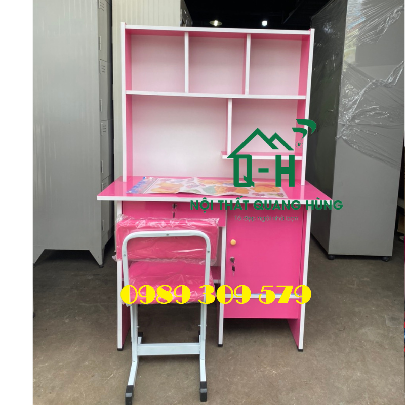 Bàn học sinh liền kệ giá rẻ tại xưởng giao nhanh hcm