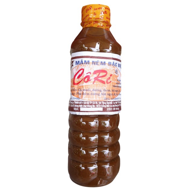 Mắm nêm Cô Ri chai lớn 500ml - Đặc sản Huế