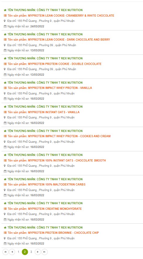 Myprotein - Tăng cơ - Impact Whey - 2.5kg