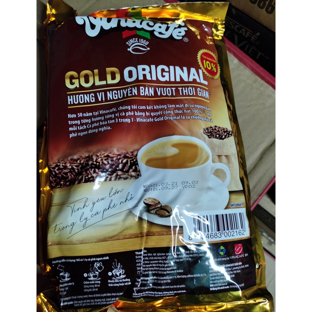Cà phê sữa VinaCafé Gold Original