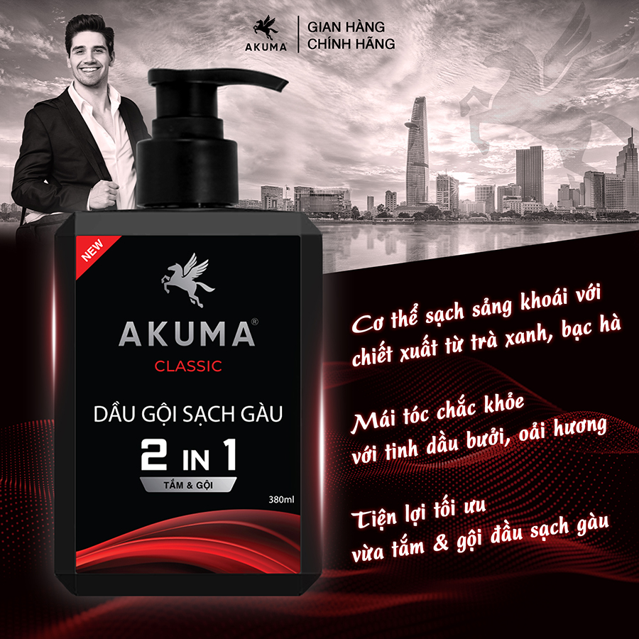 Sáp Vuốt Tóc AKUMA , Gôm Giữ Nếp Tóc , Xịt Tạo Phồng Tóc , Dầu Tắm Gội , Sữa Rửa Mặt