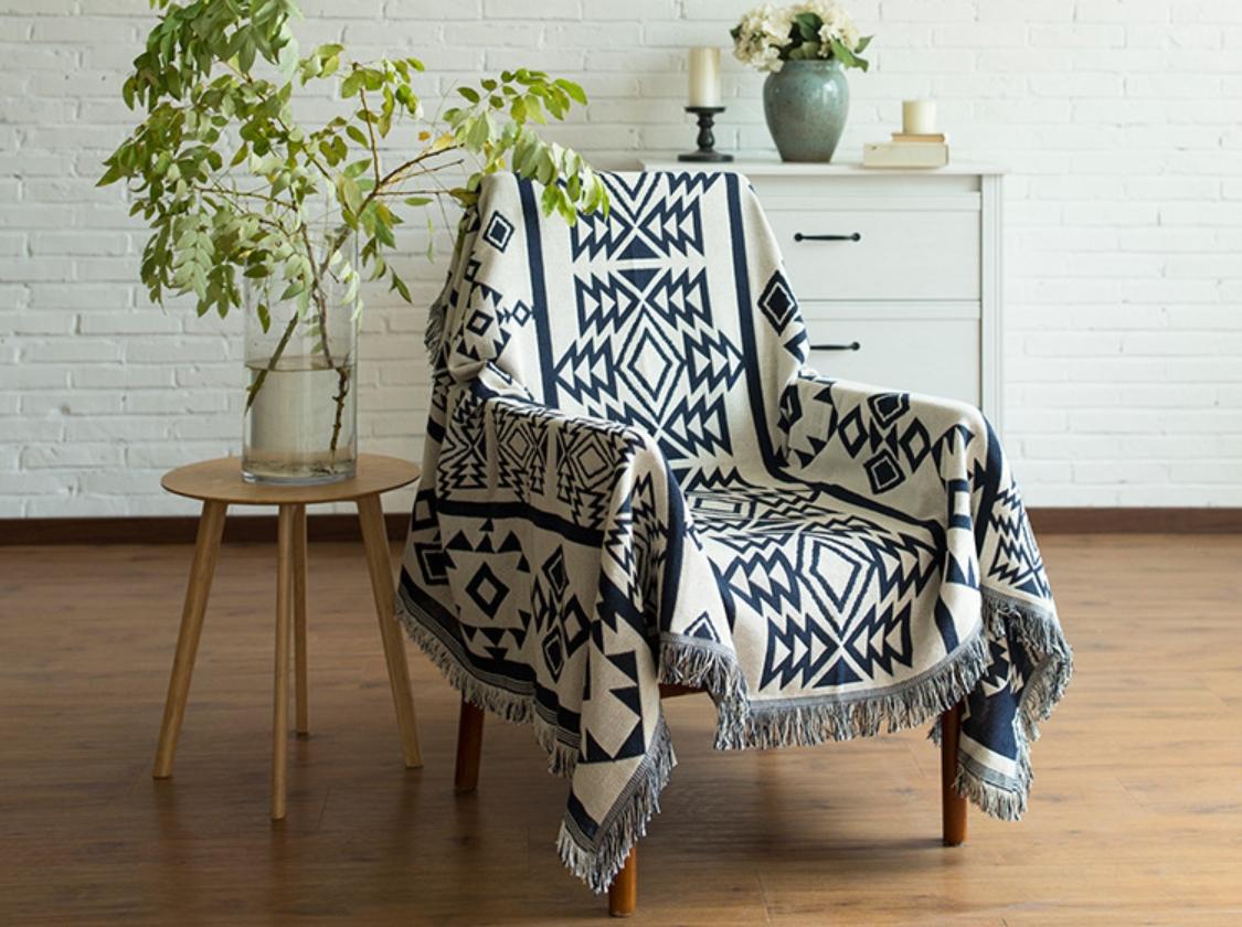 Thảm Sofa, Thảm Trang Trí Thổ Cẩm, khăn phủ, chăn phủ
