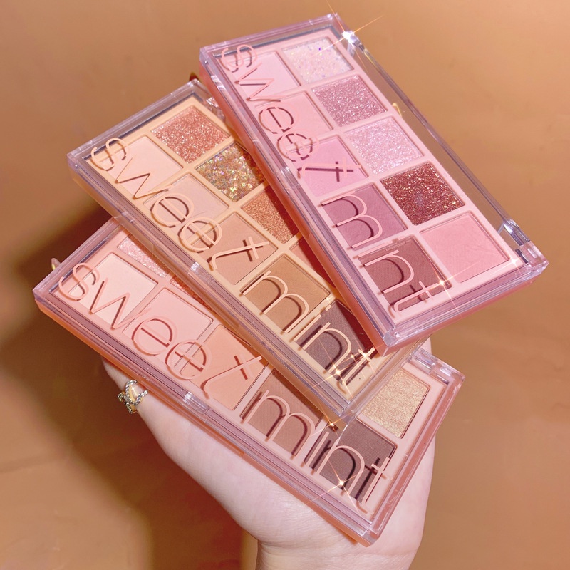 BẢNG PHẤN MẮT 10 Ô NHŨ LÌ SWEET MINT