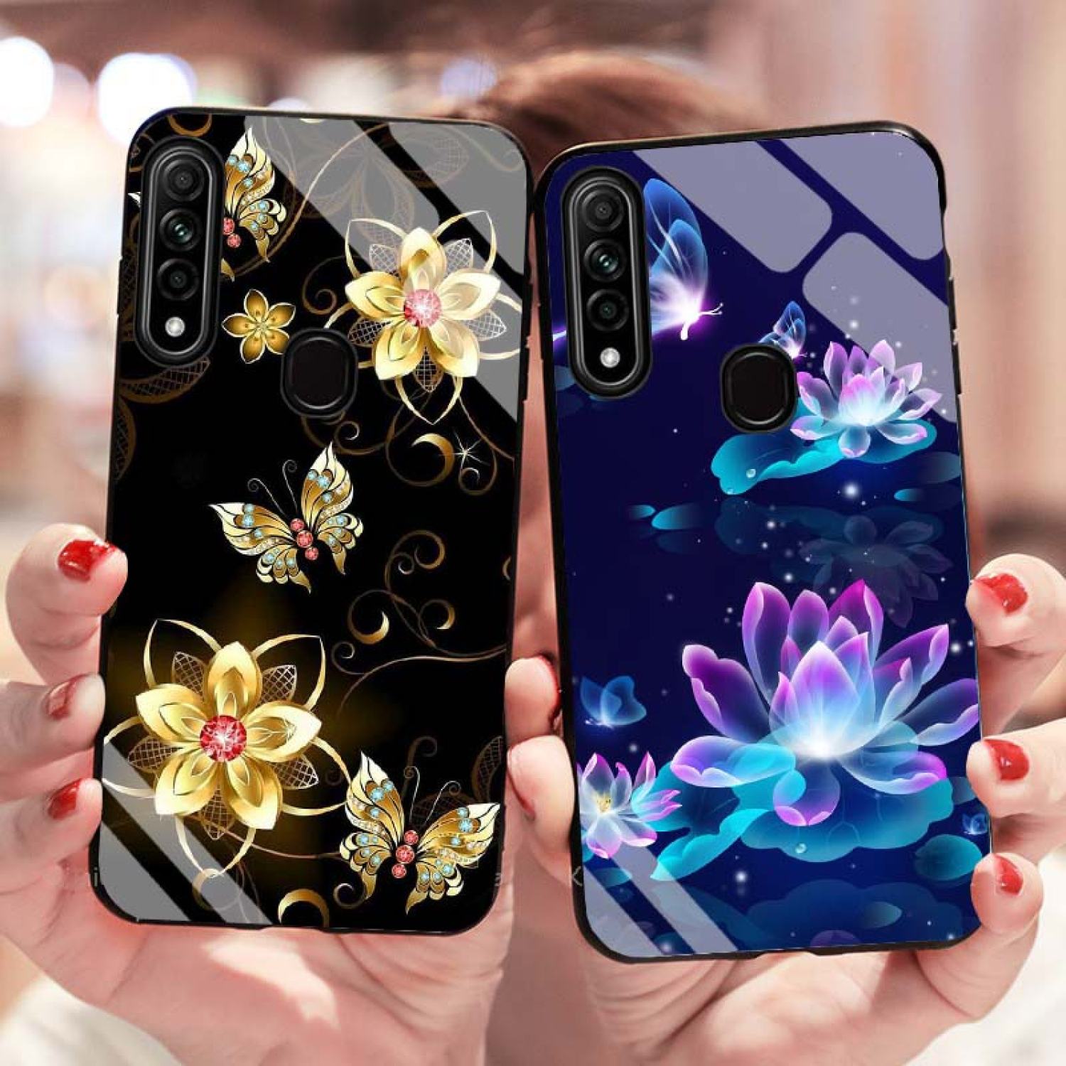Ốp Oppo A31 Lưng Kính Cường Lực Mới ƞhất