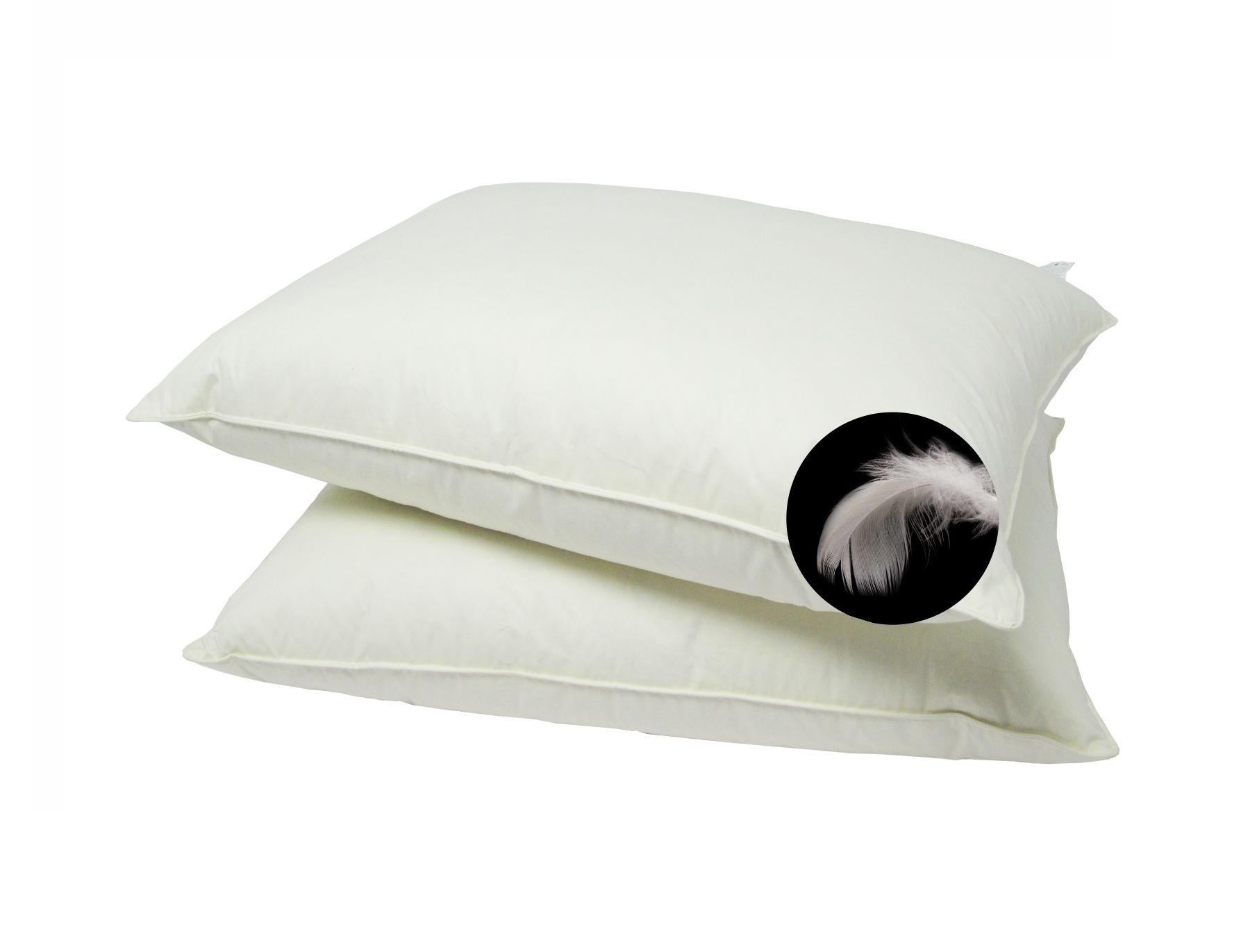 Gối tựa lưng lông vũ cao cấp 40x60 cm