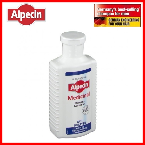 DẦU GỘI SẠCH GÀU ALPECIN MEDICINAL 200ml - HÀNG NHẬP ĐỨC