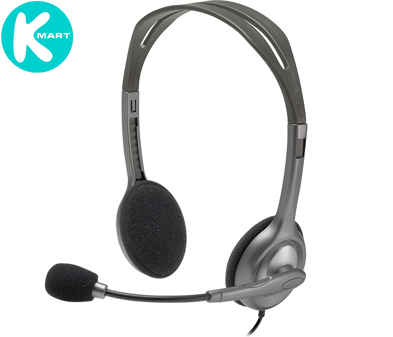 Tai nghe chụp tai logitech h111 - hàng chính hãng
