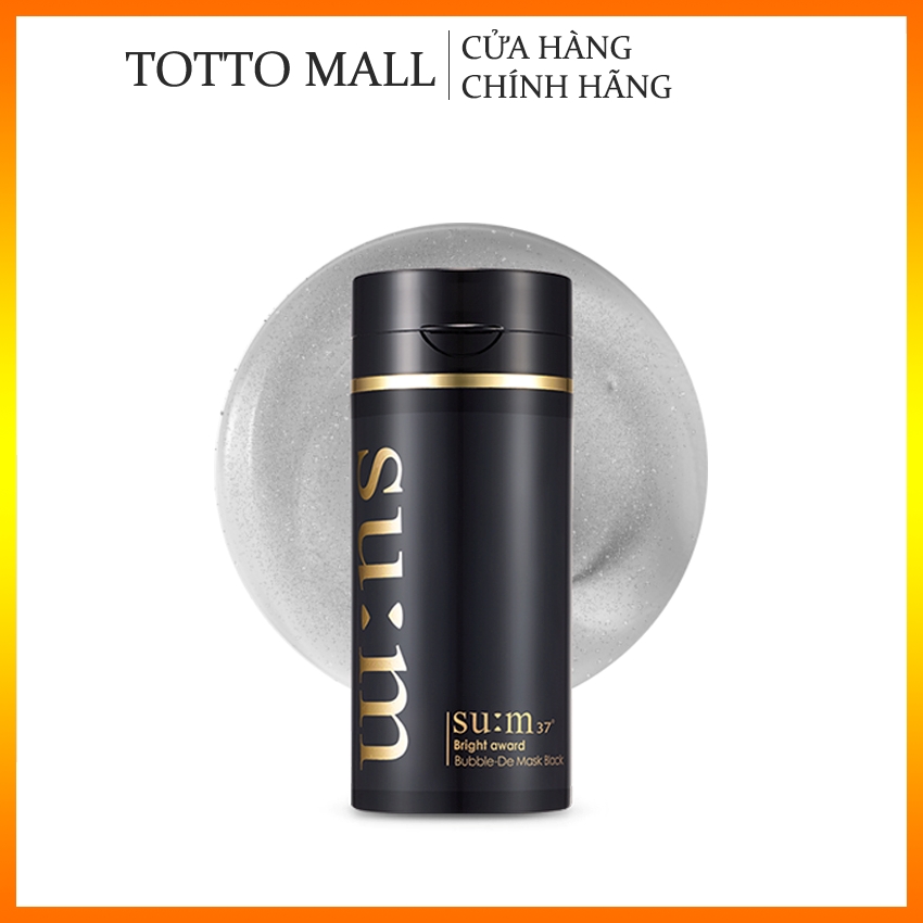 Mặt Nạ Sủi Bọt Thải Độc Sum37 Bright Award Bubble-De Mask Black 100ML