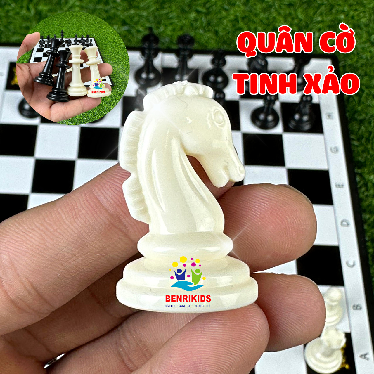 Bộ Cờ Vua Nam Châm Gập Gọn Tiêu Chuẩn Quốc Tế Dành Cho Mọi Lứa Tuổi Board Game Giúp Bé Phát Huy Chiến Thuật Phát Triển Tư Duy