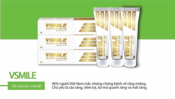 VSMILE - KEM ĐÁNH RĂNG THẢO DƯỢC