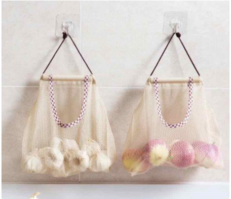 Túi lưới đựng hành tỏi đa năng