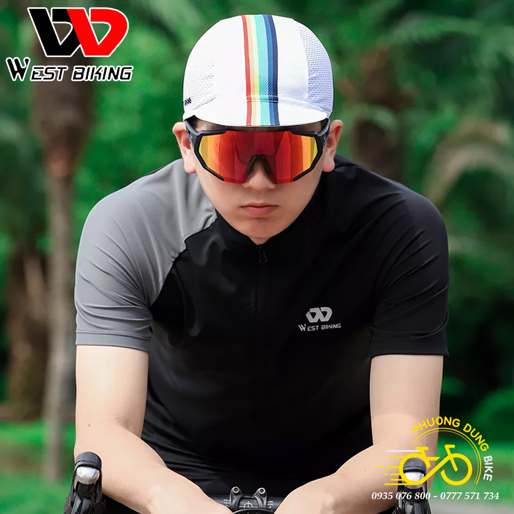 Mũ vải lưỡi trai đi xe đạp WEST BIKING