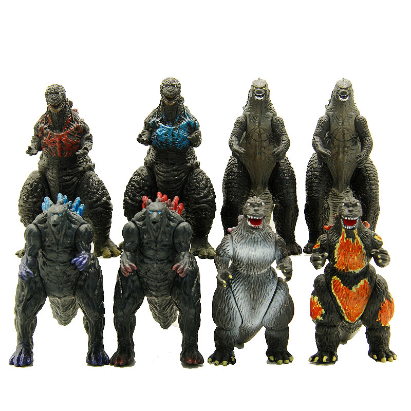 Combo 08 Mô Hình Khủng Long Quái Vật Godzilla Đại Chiến
