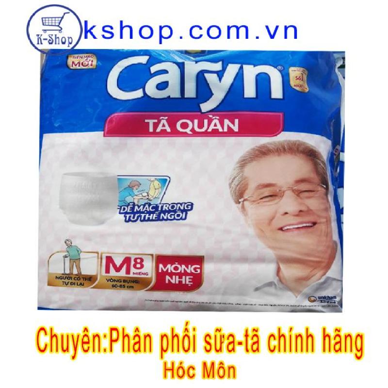 Tã quần Caryn mỏng nhẹ M8 (60-85CM)-Mẫu Mới Giao Diện Mới tốt nhất
