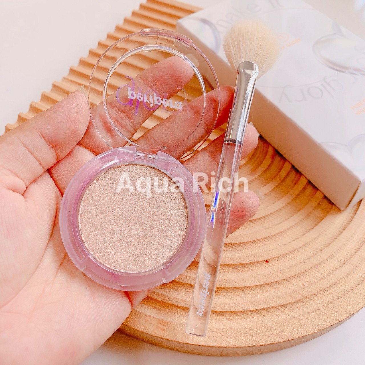 [Kèm Cọ] Phấn Bắt Sáng Ink Peripera Pure Glory Highlighter Set - 01 Day Glory - 02 Night Glory