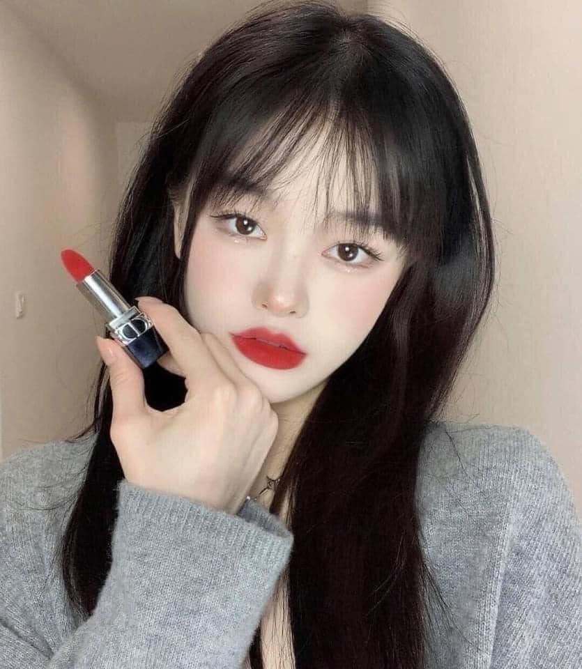 [Mini Full Box] Son Rouge 999 Velvet Mới 2021.
