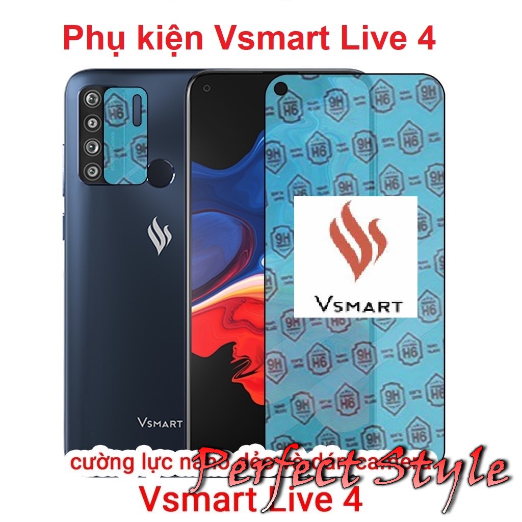 Cường lực Nano Vsmart Live 4 Không sứt mẻ siêu bền