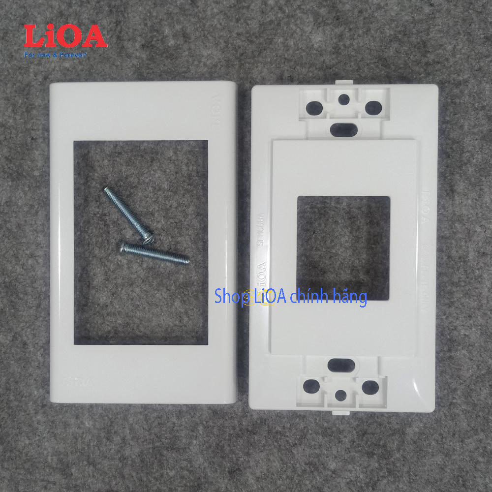 Mặt chứa 1 cầu dao MCCB 2 cực - CB cóc