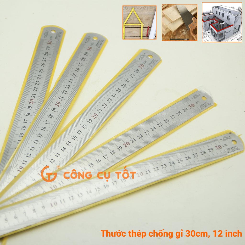 Thước lá thép không gỉ