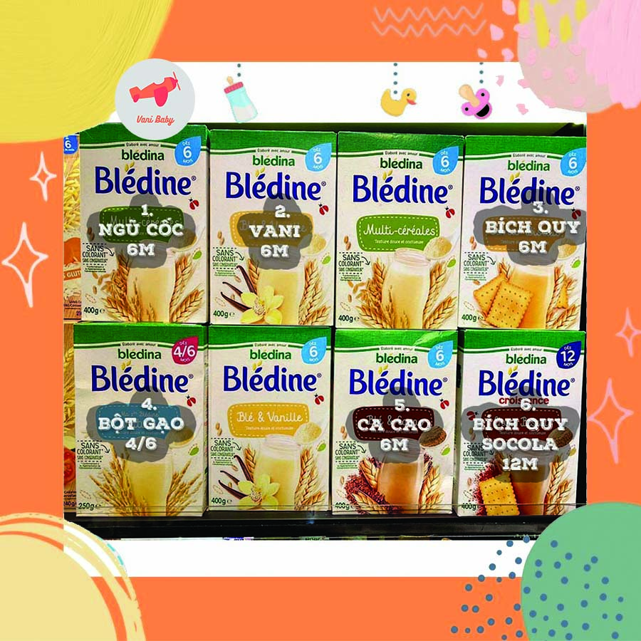 Bột Lắc Sữa Bledine Nestle Pháp Cho Bé Từ 6 tháng