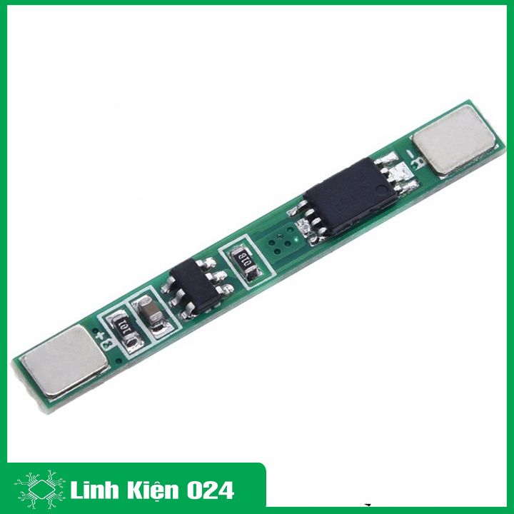 Module bảo vệ quá dòng quá áp pin 18650 3.7V 3A 1s