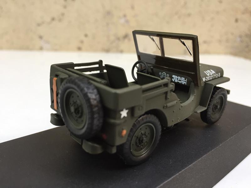 [HCM]Mô hình xe Quân sự Jeep Willy 1947  1:43