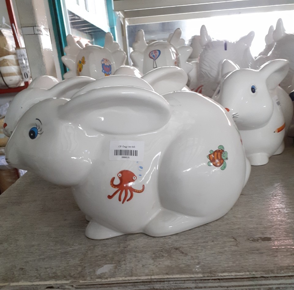 ống tiết kiệm con thỏ