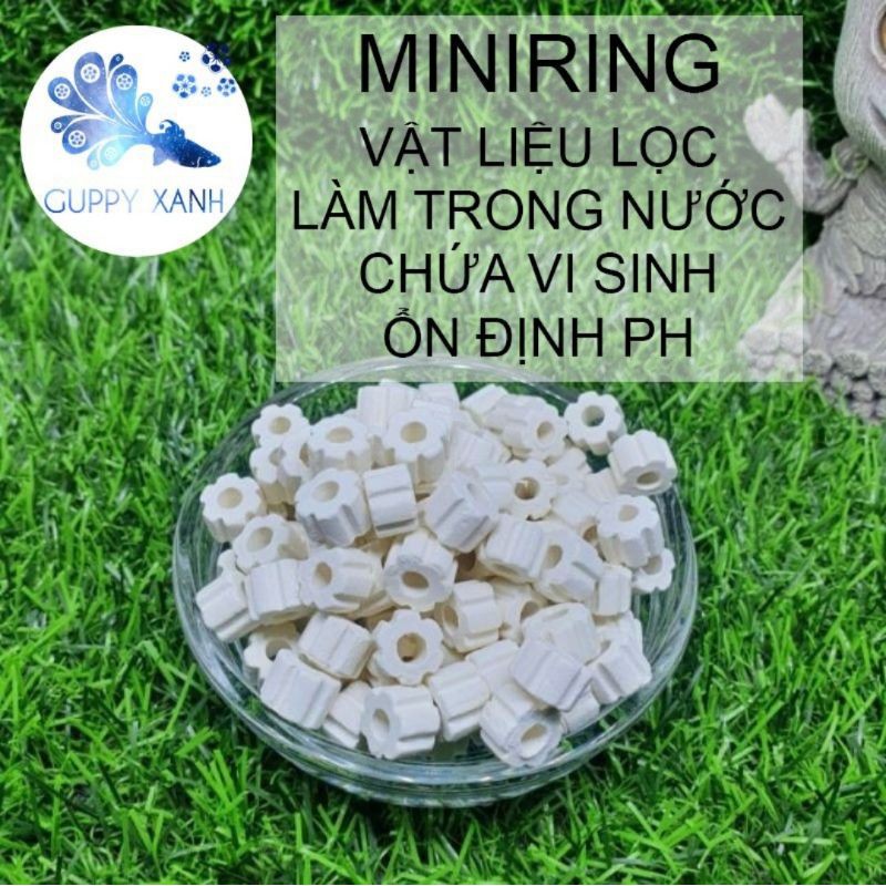 Vật liệu lọc cao cấp ổn định độ pH nước - Mini - Maifan - Nitro Ring - 100ml