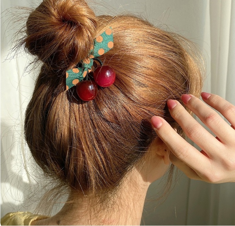 Cột tóc quả cherry chín mọng siêu yêu (B3-4-4)