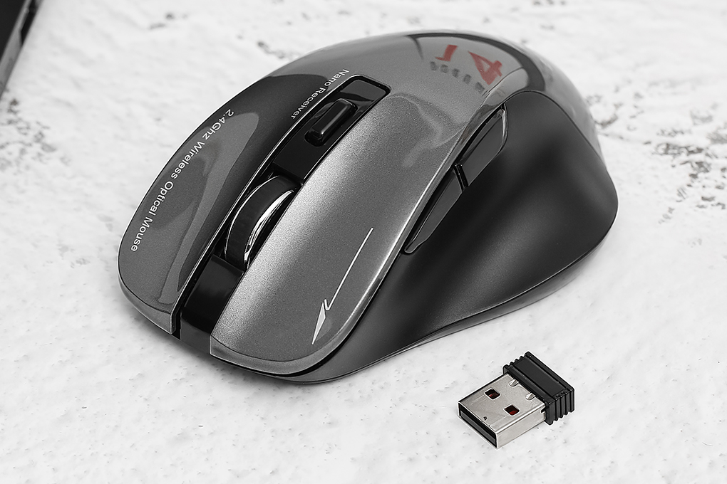 Chuột không dây Zadez M353 Xám