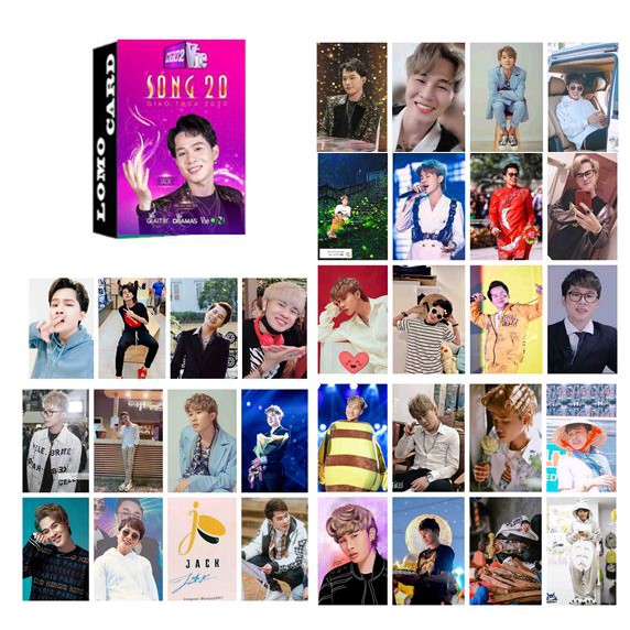 Lomo card JACK 1 hộp gồm 30 tấm (6 mẫu)