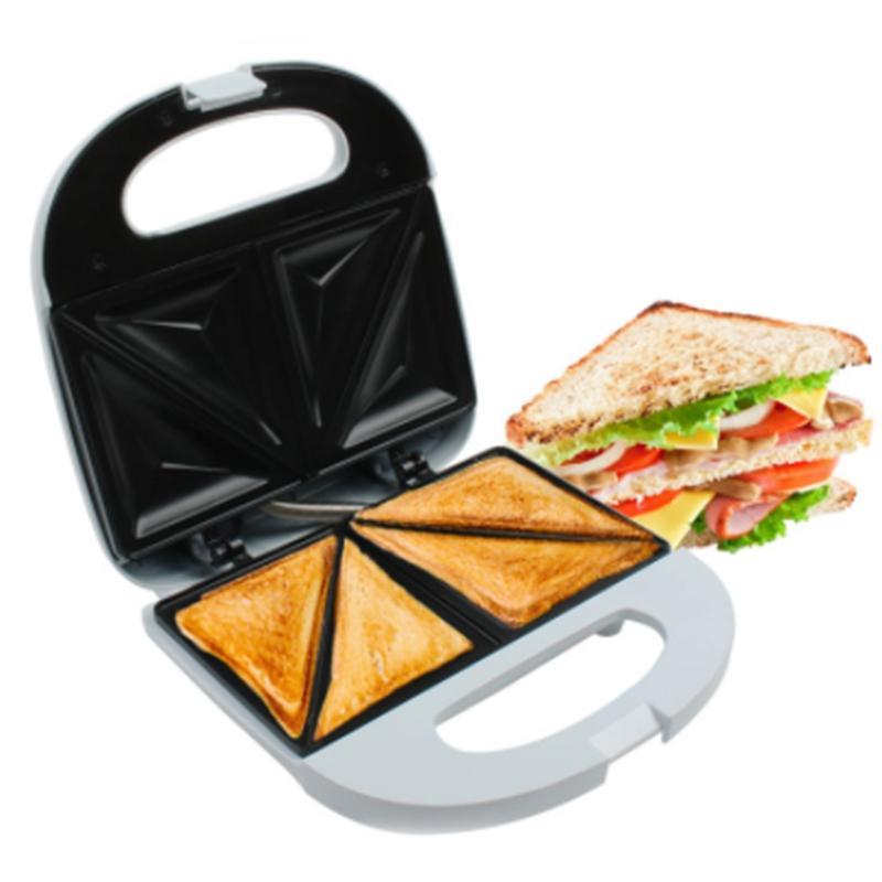 Giá bán Electric Eu Plug Egg Sandwich Maker Mini Grilling Panini Baking Plates Toaster Multifunction Non-Stick Breakfast Machine