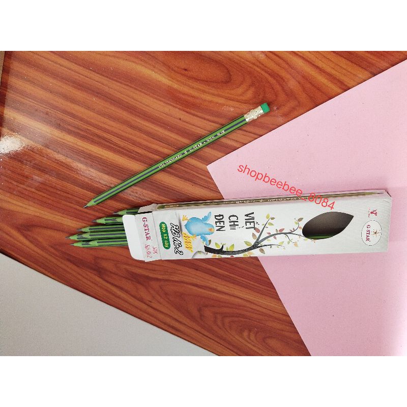 Set 10 bút chì 2B nhiều lựa chọn