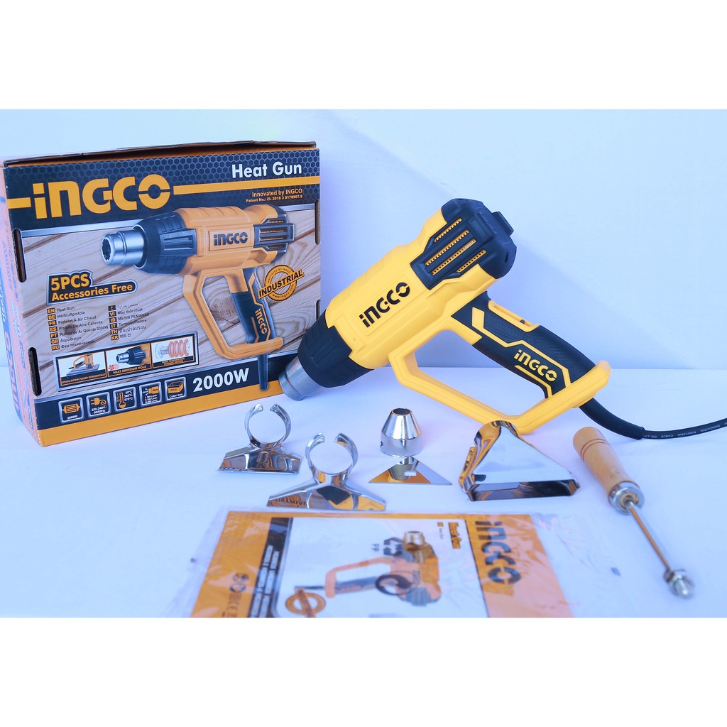 MÁY THỔI NHIỆT (KHÒ) INGCO 2000W HG200028