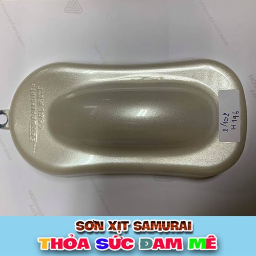 Samurai H196 - Chai sơn màu trắng ngọc trai H196 Samurai Paint