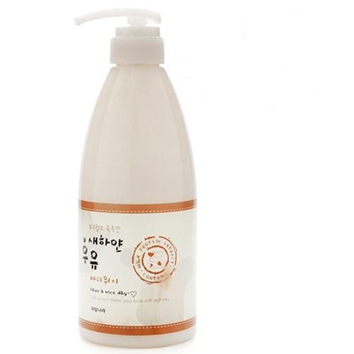 Sữa tắm trắng 100% Hàn Quốc Welcos White Milk Body Wash Cao cấp Hàn Quốc 750ml