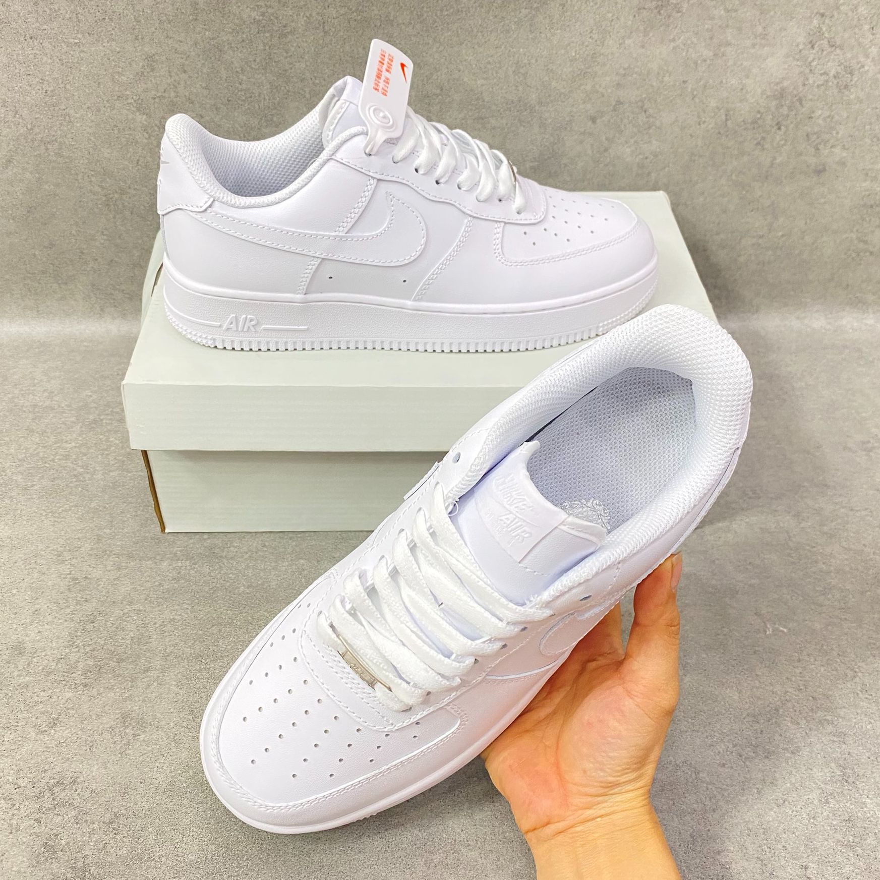 Giày Nike Air Force 1 GiàyNike Trắng Cao Cấp Full Size Nam Nữ Hot Trend  2022 ( Full billbox ) - MixASale