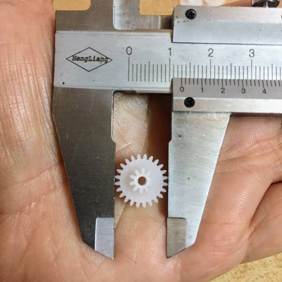 Bánh răng nhựa 2 tầng đủ loại kích cỡ cho các bạn chế tạo