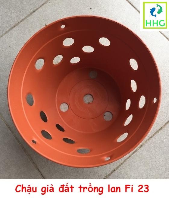 5 chậu giả đất trồng lan Fi 23
