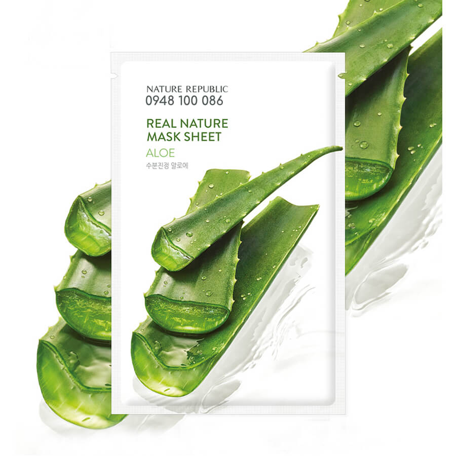 Quà tặng 1 miếng Nature Republic ( Mặt nạ giấy Real Nature Mask Sheet 23ml ngẫu nhiên)